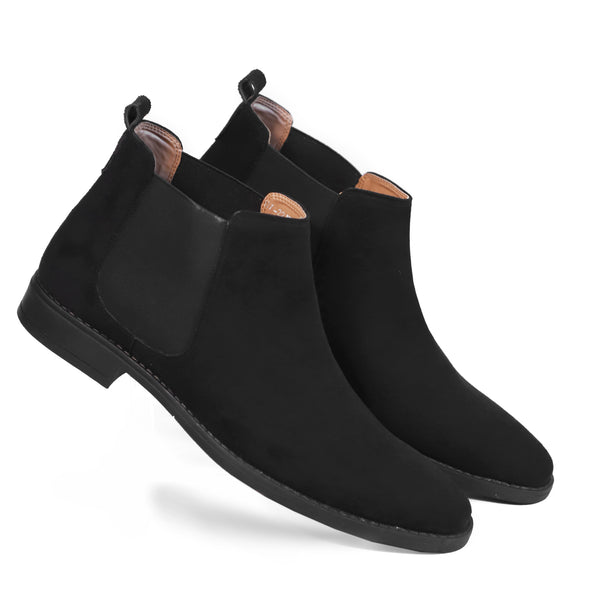 NICHE Black Suede Chelsea Boot