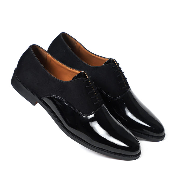 Mens black cheap patent shoes