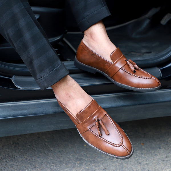 Mastering Style: Men's Brown Vegan Leather Shoes Style Guide