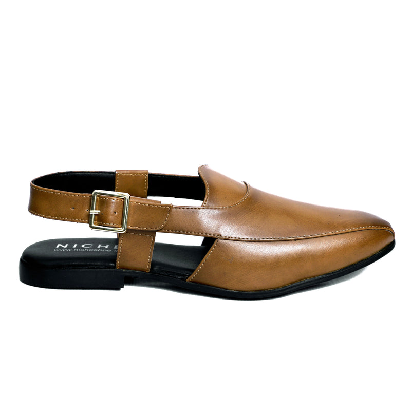 NICHE Peshawari Brown Posh Sandal