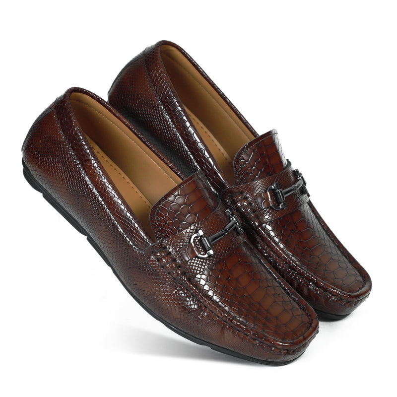 NICHE Cherry Marvel Croco  Moccasin - Drving loafer