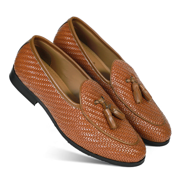 NICHE Windsor Braided Tassel Loafers