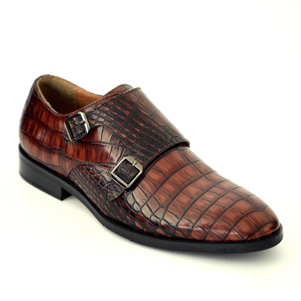 NICHE Cherry Fab Croco Double Monk