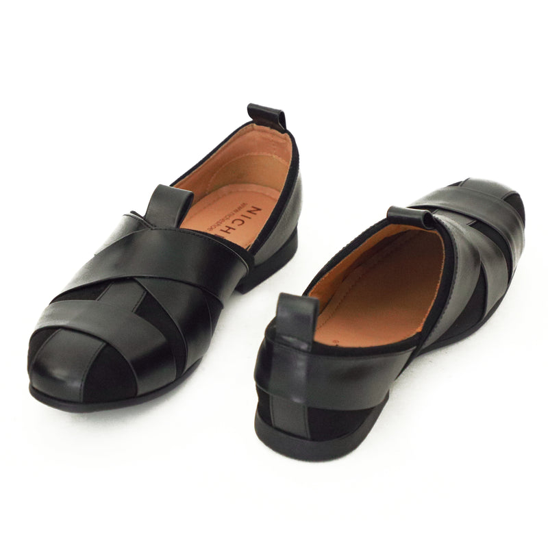 NICHE Black Nawab Designer Sandal