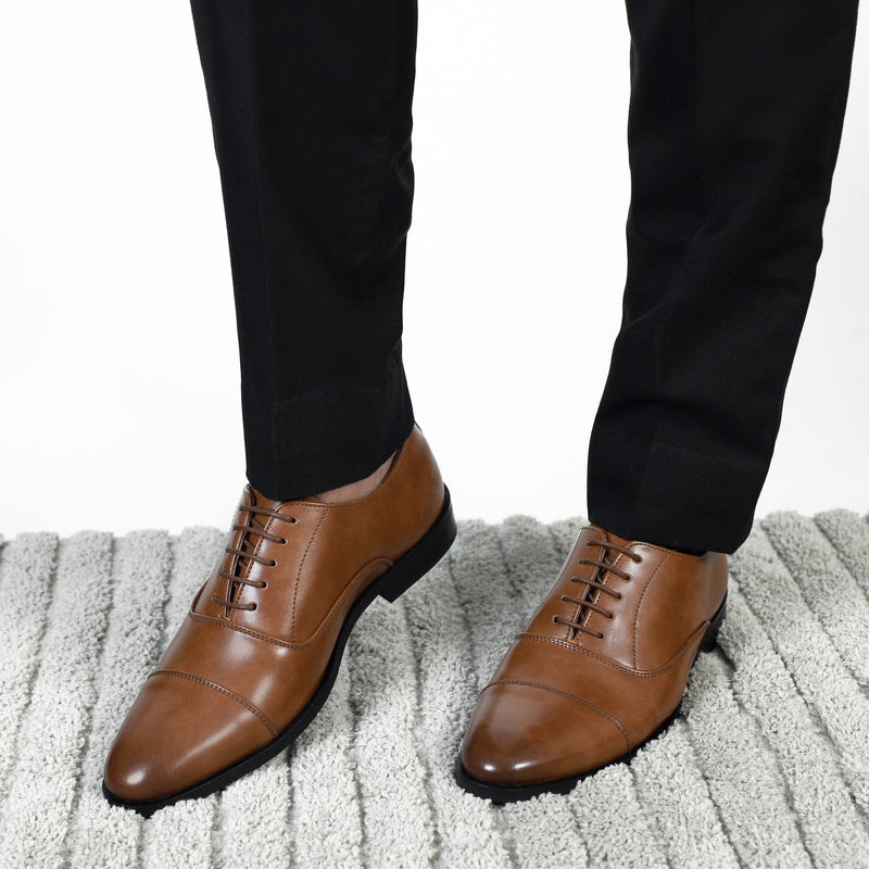 NICHE Burnish Brown Tan Oxford