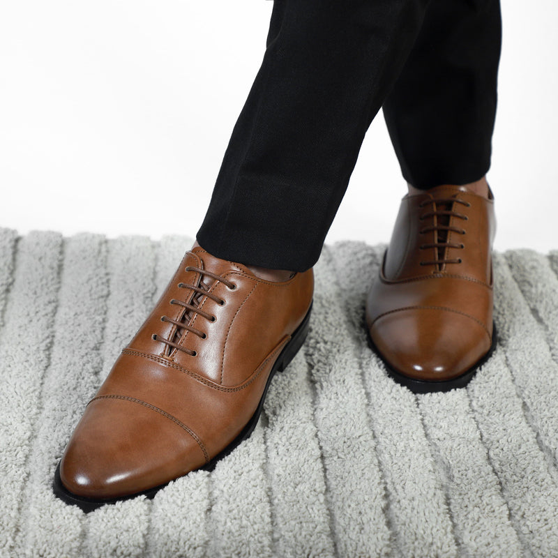 NICHE Burnish Brown Tan Oxford