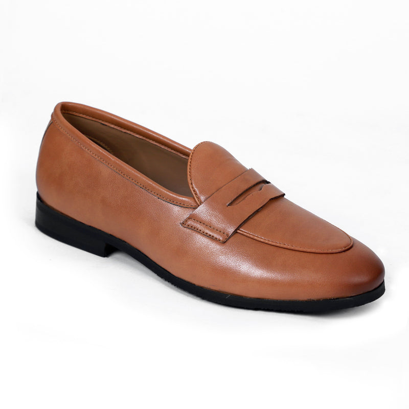 NICHE Elegant Tan Penny Loafers