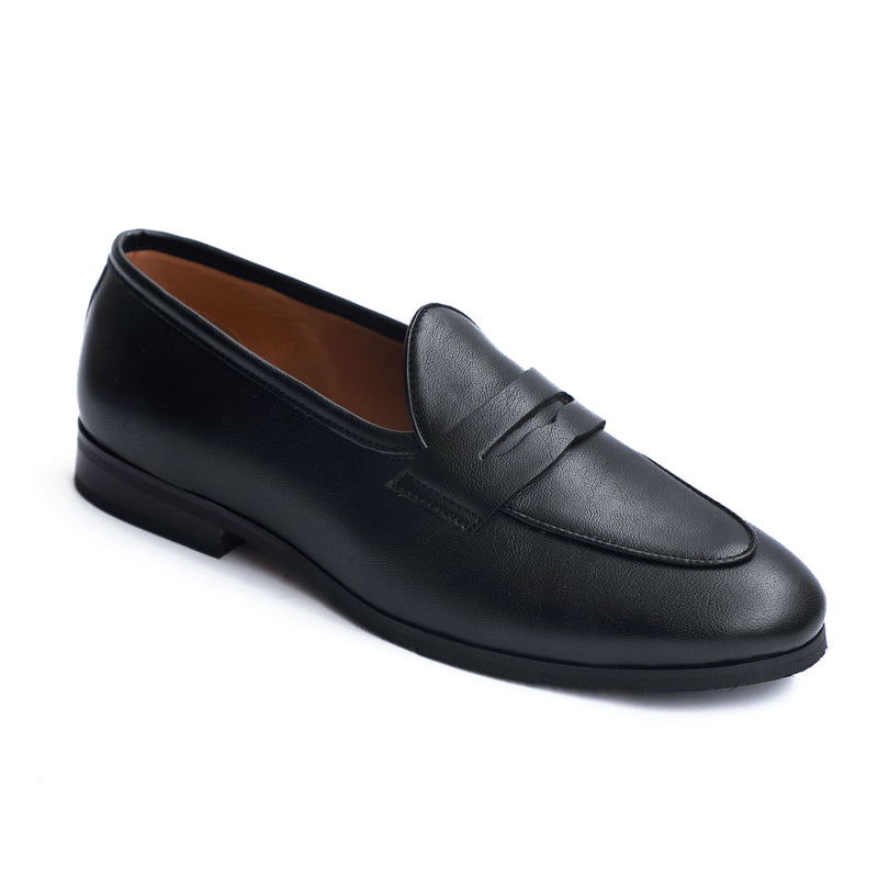 NICHE Elegant Black Penny Loafers