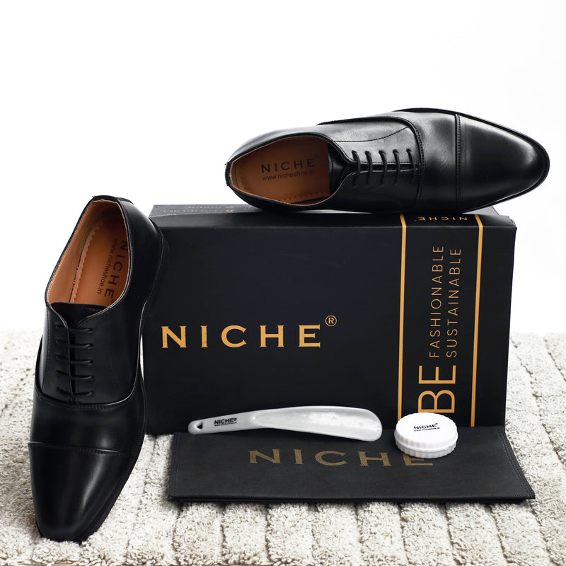 NICHE Burnish Black Oxford