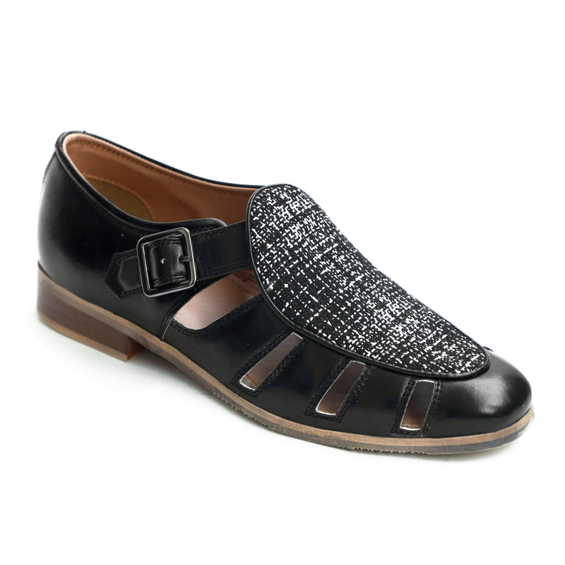 NICHE Black Maharaja Peshawari Sandal