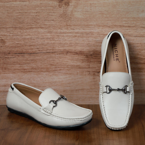 NICHE Ivory Luxuriant Moccasin - Drving loafer