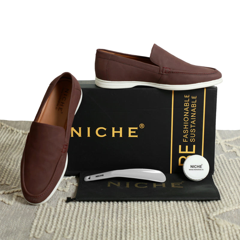NICHE Carmine Ultra Comfortable Super Suede Casual Loafers