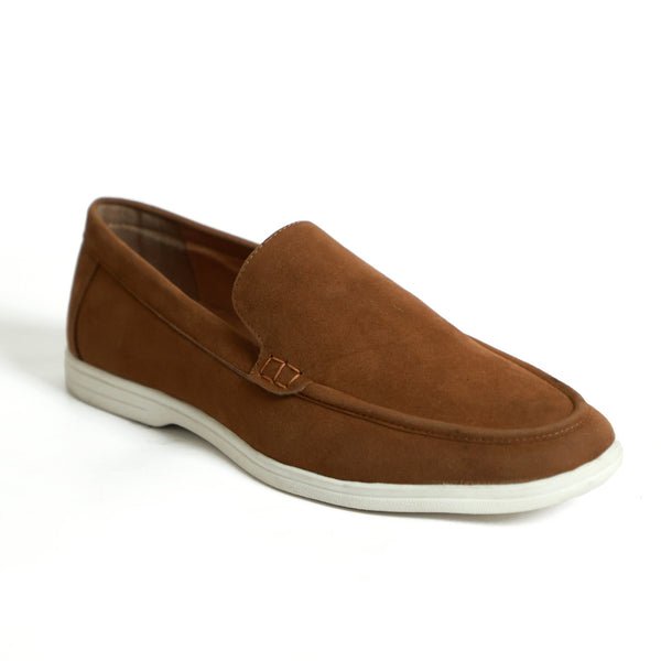NICHE Tan Ultra Comfortable Super Suede Casual Loafers