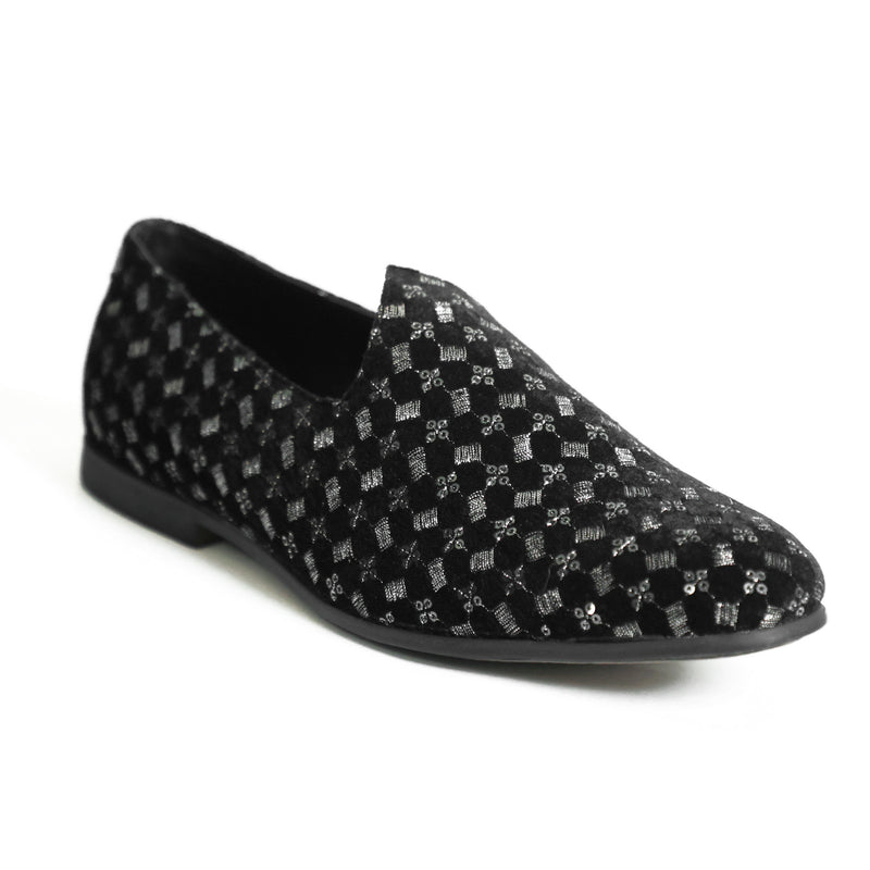 NICHE Black Mirror Sequin Mojaris