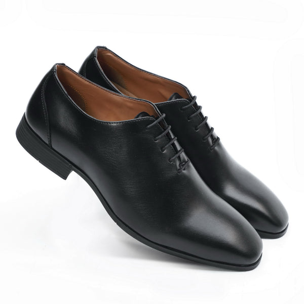 NICHE Black Gentlemen Wholecut Oxford