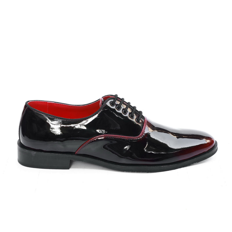 NICHE Black Crismon Patent Oxford - TUXEDO Special