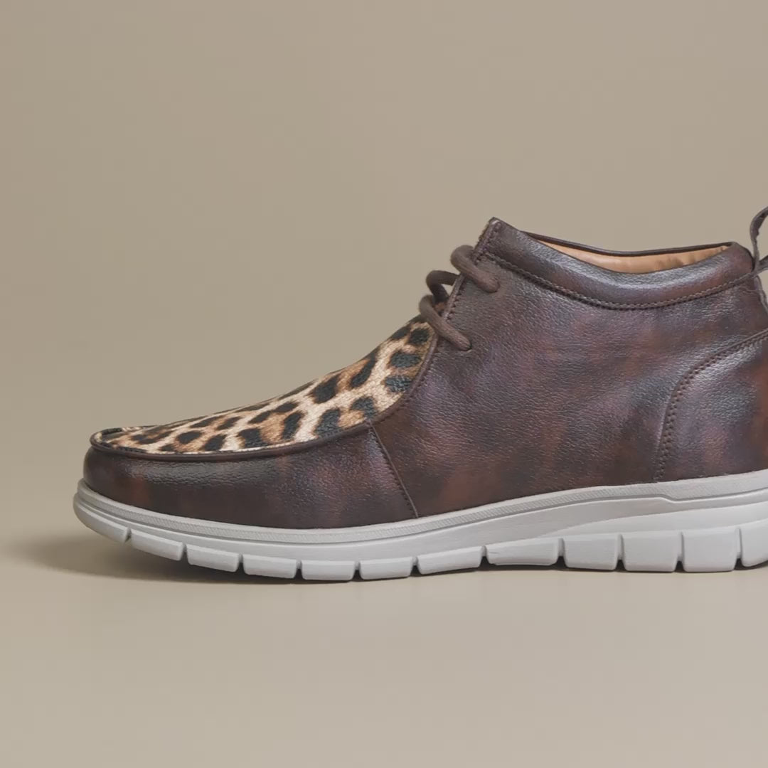NICHE Brown Leo Casual Boots - Lightweight