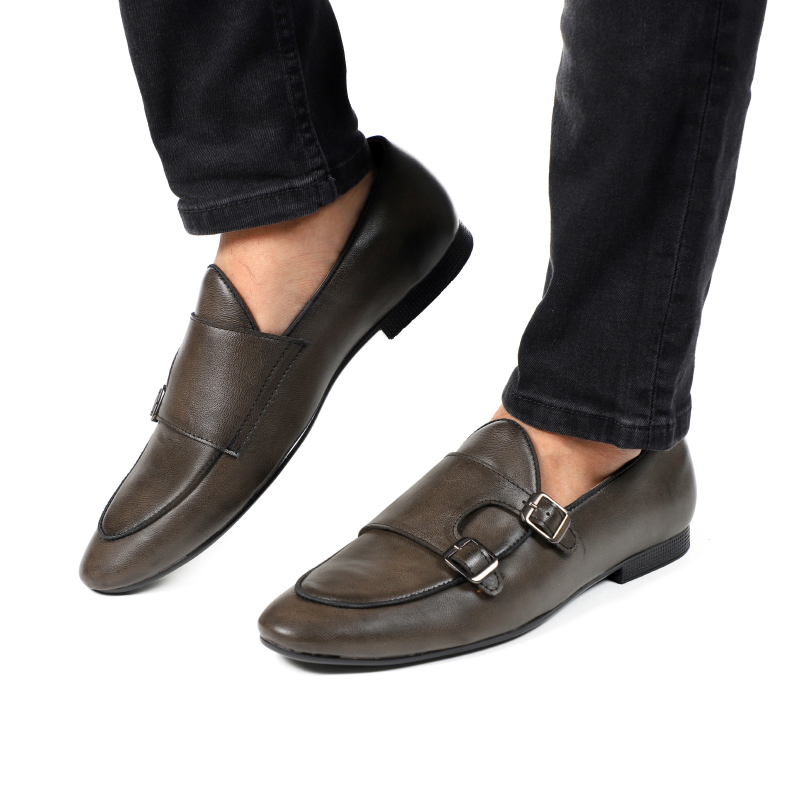 NICHE Anchor Gray Belgian Loafers