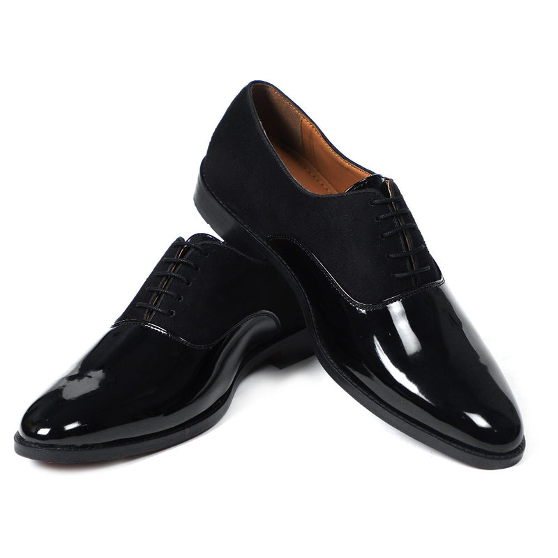 Goldington - Black Patent | Mens Derby Shoes | | Barker Shoes USA