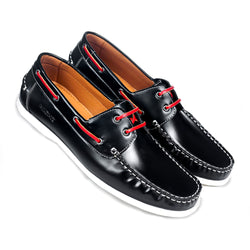 NICHE Black Boat Shoes