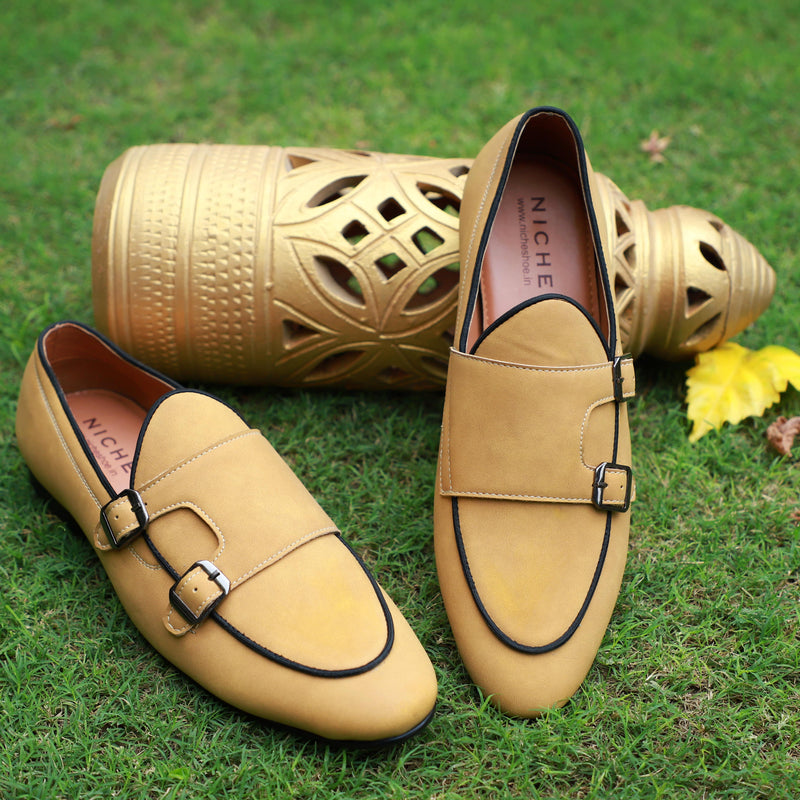 NICHE Amber Gold Belgian Loafers