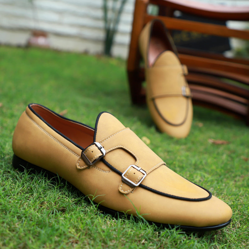 NICHE Amber Gold Belgian Loafers