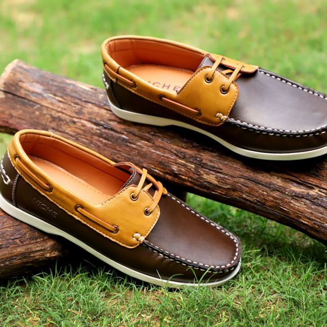 NICHE Brown Boat Shoes